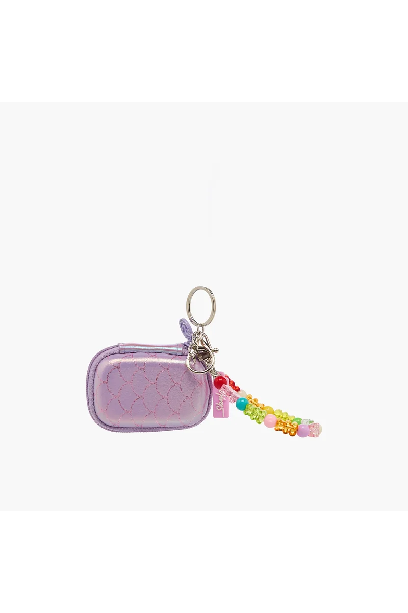 Lifestyle Mermaid Print Pouch with Keychain